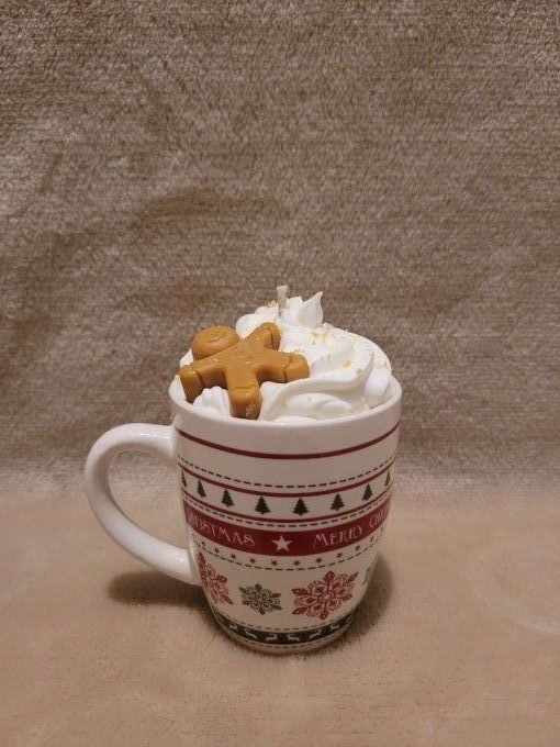 Mug de Noël chocolat chaud 