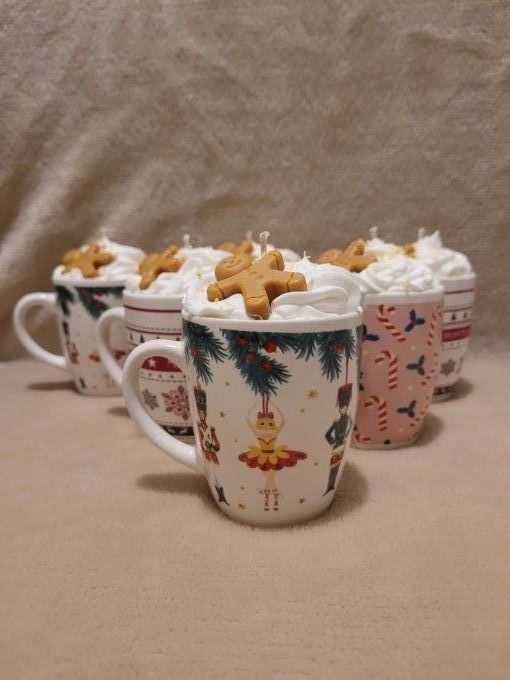 Mug de Noël chocolat chaud 